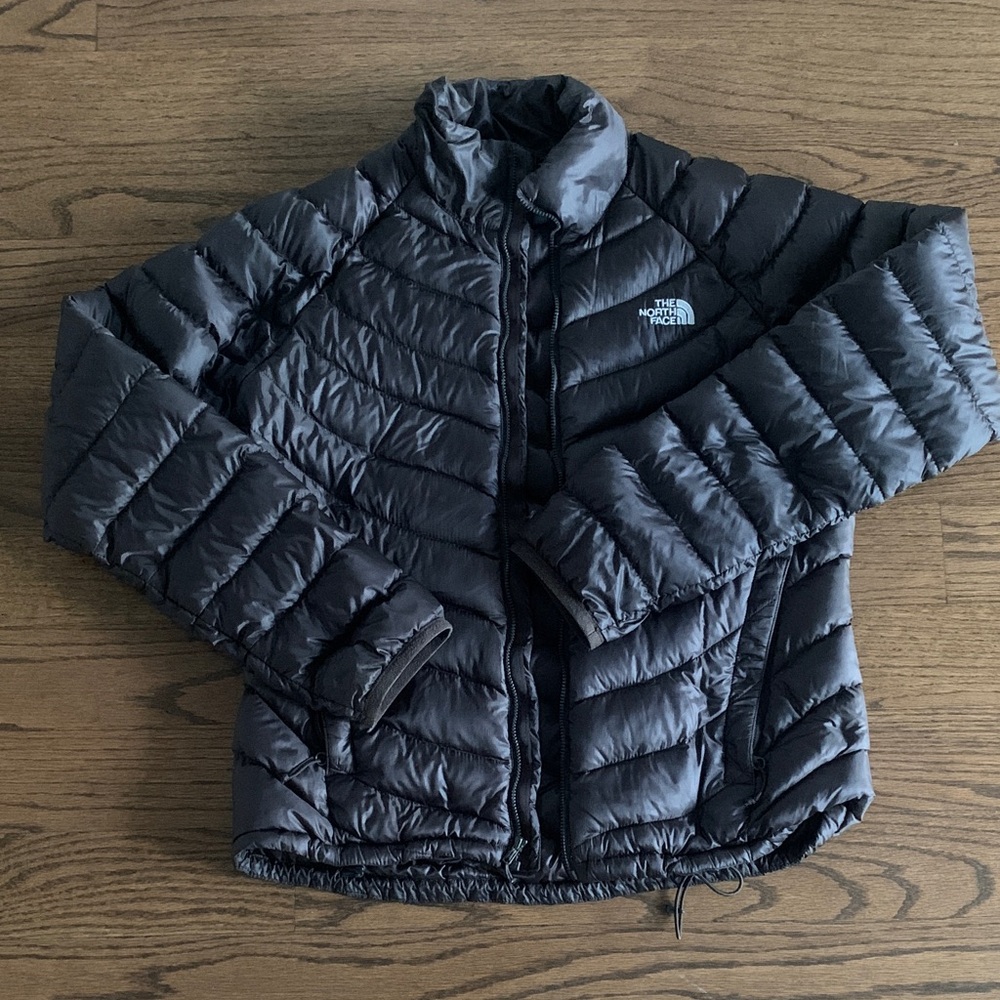 The North Face Black Puffer Jacket Lightweight Insulated